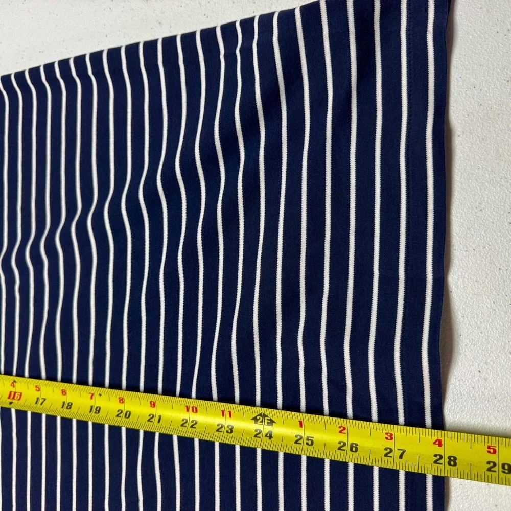 Polo Ralph Lauren Polo Shirt Mens‎ 3XB Blue White Stripe Pima Soft Touch Preppy